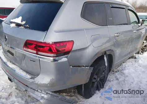 2021 Volkswagen Atlas 3.6L V6 Se W/Technology R-Line z USA, uszkodzony, nr VIN 1V2RR2CA9MC524909